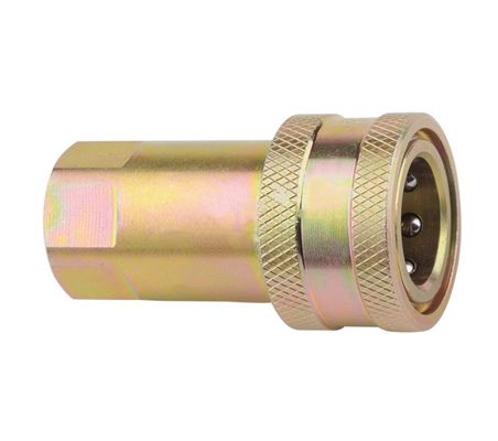Porcellana Accessori per tubi idraulici d'ottone riutilizzabili, tipo idraulico ISO7241-A G-NPT di fine dell'accoppiatore rapido fornitore